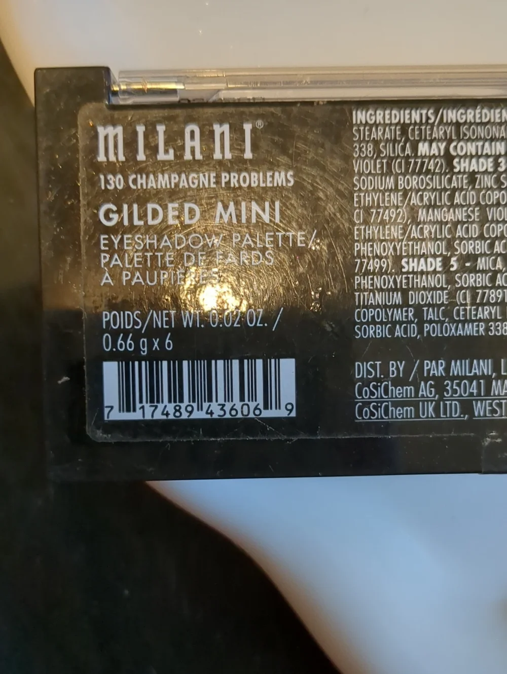 Milani gilded mini